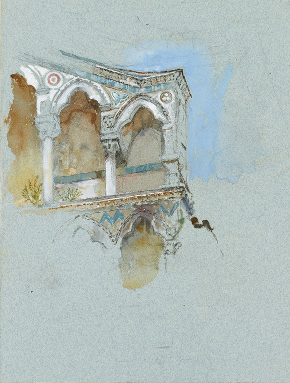 Study of Pisan Gothic (Part of the Façade of San Michele in Borgo, Pisa)