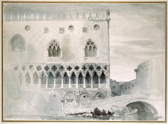 The Exterior of the Ducal Palace, Venice