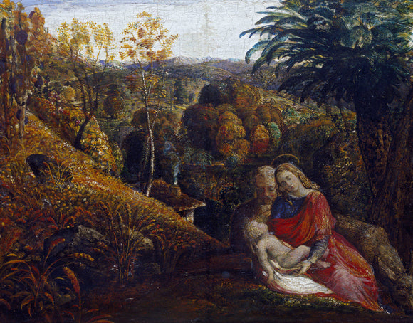 Landscape with the Repose of The Holy Family