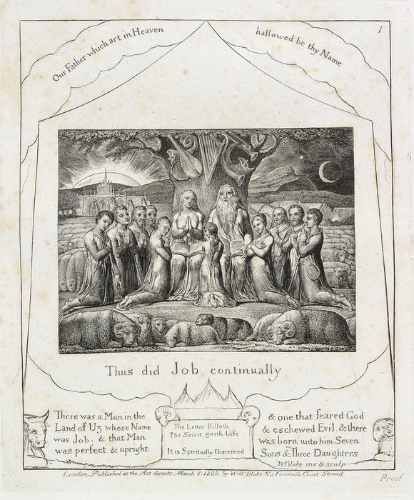 Illustrations to the 'Book of Job'