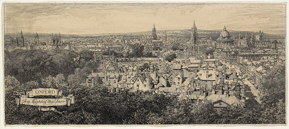 Oxford from Magdalen College Tower