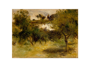 Landscape with trees