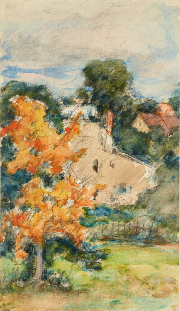 The Yellow Tree: Autumn Landscape