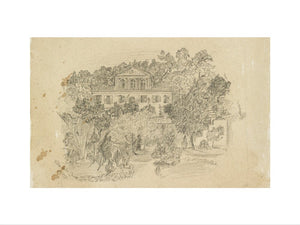 View of the Villa della Cava