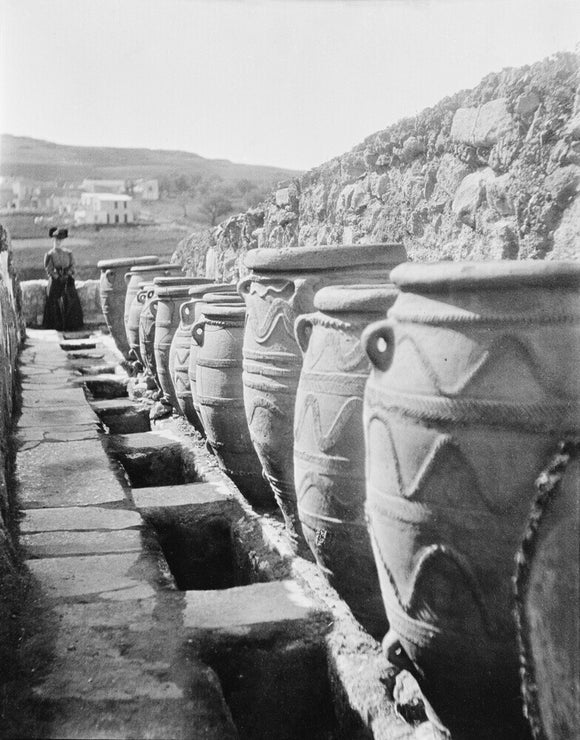 Photograph of West Magazine 12 of the Palace of Minos at Knossos (E.TOP 2210)