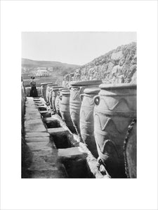 Photograph of West Magazine 12 of the Palace of Minos at Knossos (E.TOP 2210)
