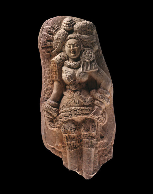 Plaque with yakshi (nature spirit) or mother goddess