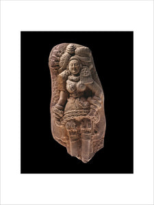Plaque with yakshi (nature spirit) or mother goddess