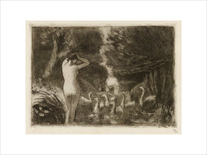 Baigneuse aux oies (Bather with Geese)