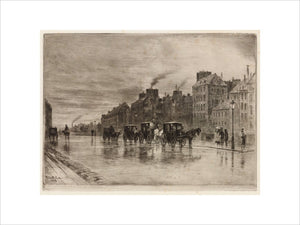 Matinée d'hiver au Quai de l'Hôtel Dieu (Winter Morning at the Quay of the Hôtel Dieu)