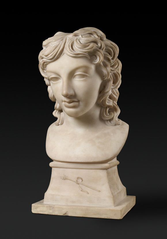 Bust portrait of Prince Henry Lubomirski in the character of Bacchus