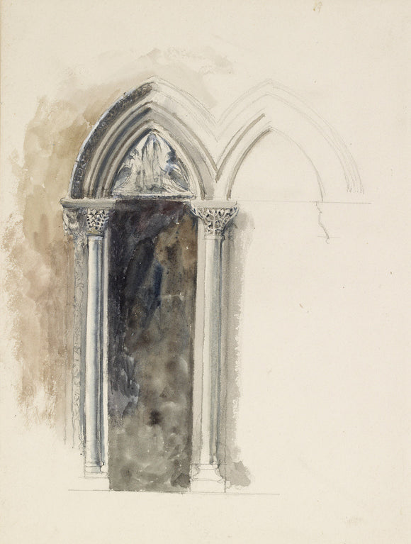 Design for a window in the University Museum, Oxford