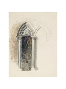 Design for a window in the University Museum, Oxford