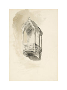 Design for a window in the University Museum, Oxford