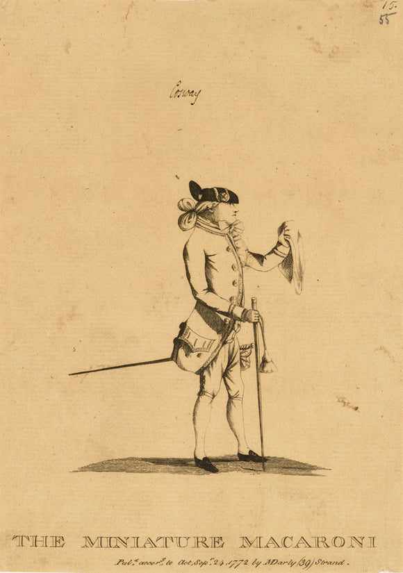 The Miniature Macaroni (Richard Cosway)