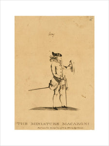 The Miniature Macaroni (Richard Cosway)