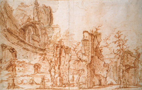 View of the Ruins of Hadrian's Villa