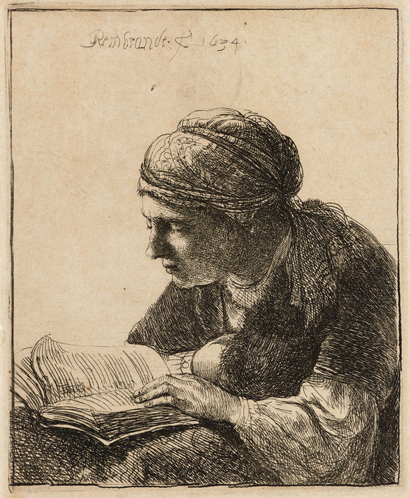 Woman reading