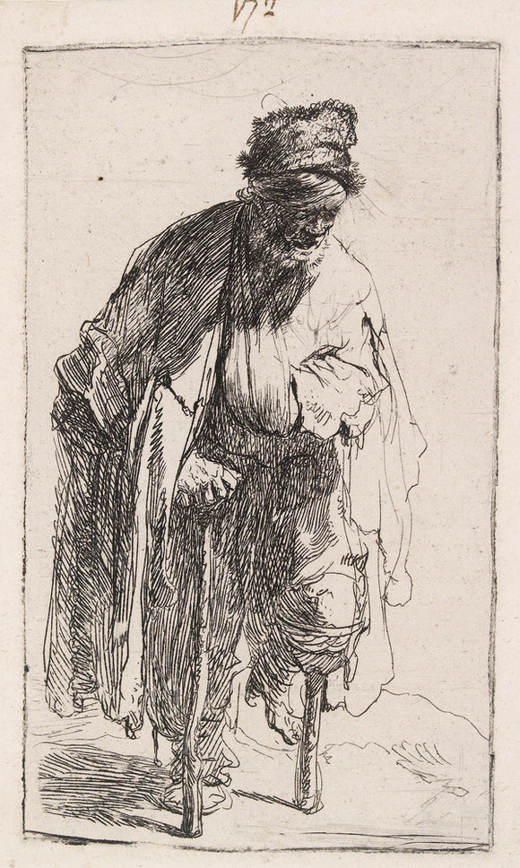 Beggar With a Wooden Leg