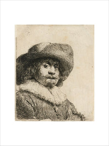Man in a broad-brimmed Hat