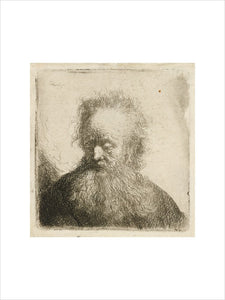 Old Man with a flowing Beard: bust
