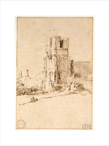 Recto: The Church of Ransdorp in Waterland