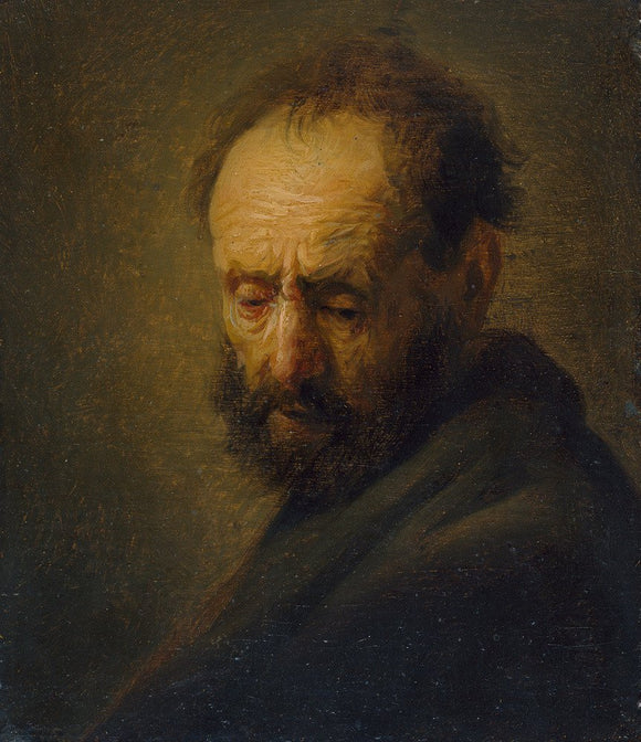 Head of a Bearded Man
