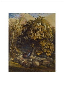 Pastoral with a Horse-Chestnut Tree