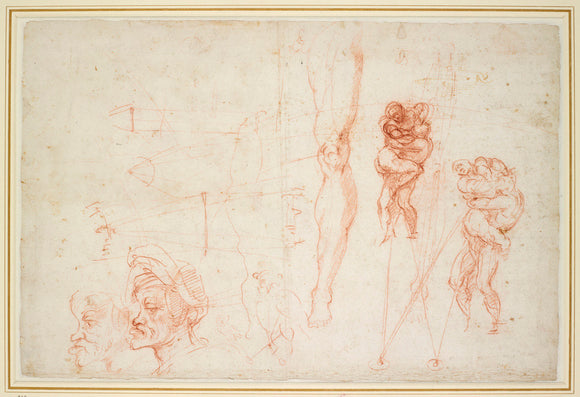 Recto: Hercules and Antaeus and other Studies