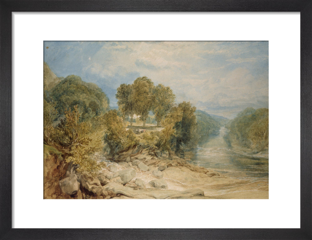 Junction of the Greta and Tees at Rokeby – Ashmolean Prints