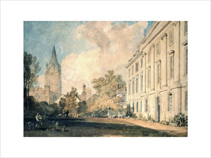 A View of the Cathedral of Christ Church and part of Corpus Christi College, Oxford