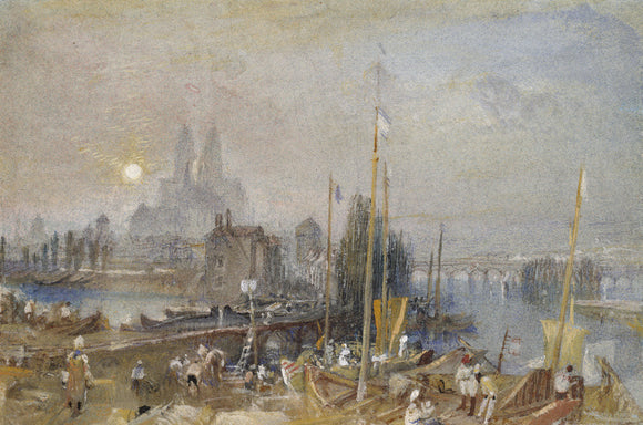 Canal of the Loire and Cher, near Tours
