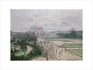 The Tuileries Gardens, Rainy Weather