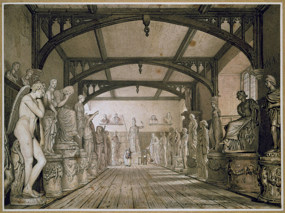 The sculpture Gallery in the Examinations Schools, Oxford