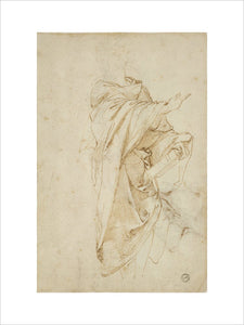 Verso: Study for the Figure Virgil
