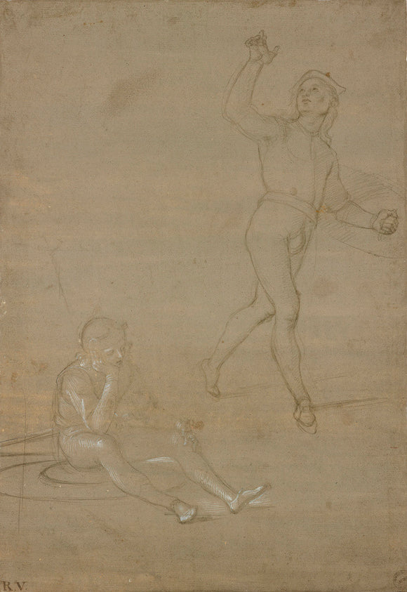 Studies for two Guards in a Resurrection