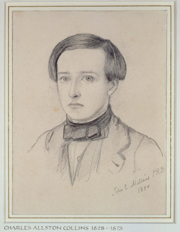 Portrait of Charles Allston Collins