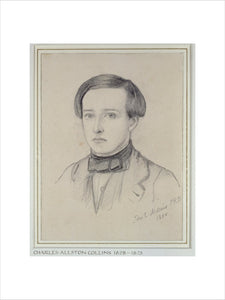 Portrait of Charles Allston Collins