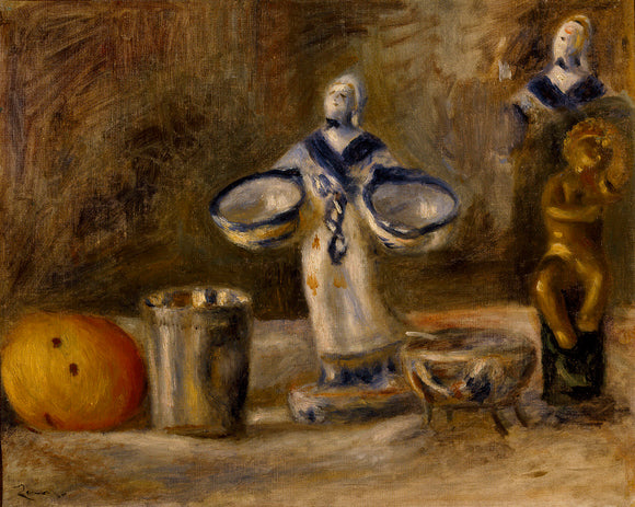 Still Life with a faience Figure
