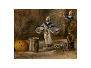 Still Life with a faience Figure