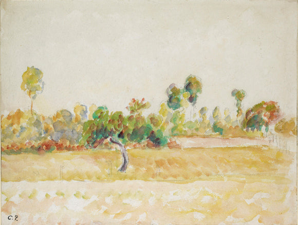 Study of the Orchard at Eragny-sur-Epte, seen from the Artist's House