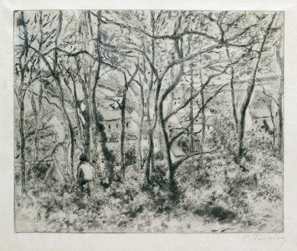 Paysage sous Bois, à l'Hermitage (Pontoise)