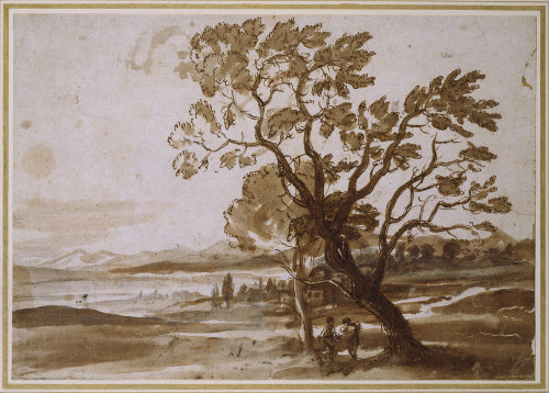 Landscape with two Trees