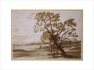 Landscape with two Trees