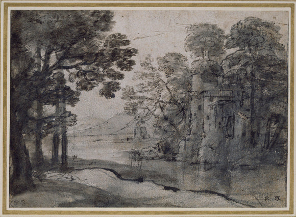 Watermill among Trees
