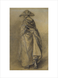 Study of a Woman, seen from the Back
