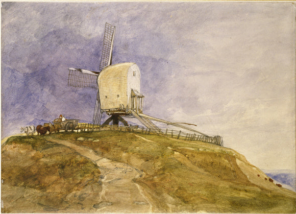 A Windmill on a Hill at ?Eye, Suffolk