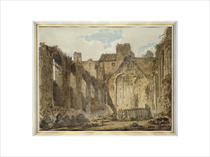 The Ruins of the Chapel in the Savoy Palace, London