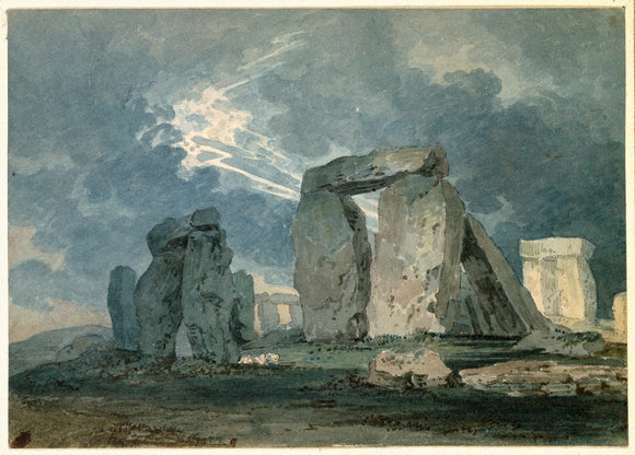 Stonehenge during a Thunderstorm