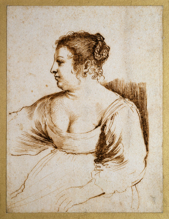 A Woman Seated